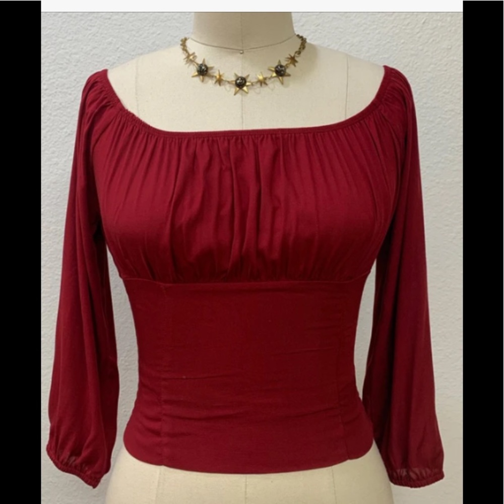 NWT peasant top